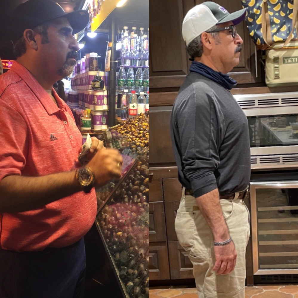 Client transformation — Fat loss journey